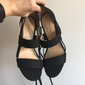 Jessica Simpson Black Heels